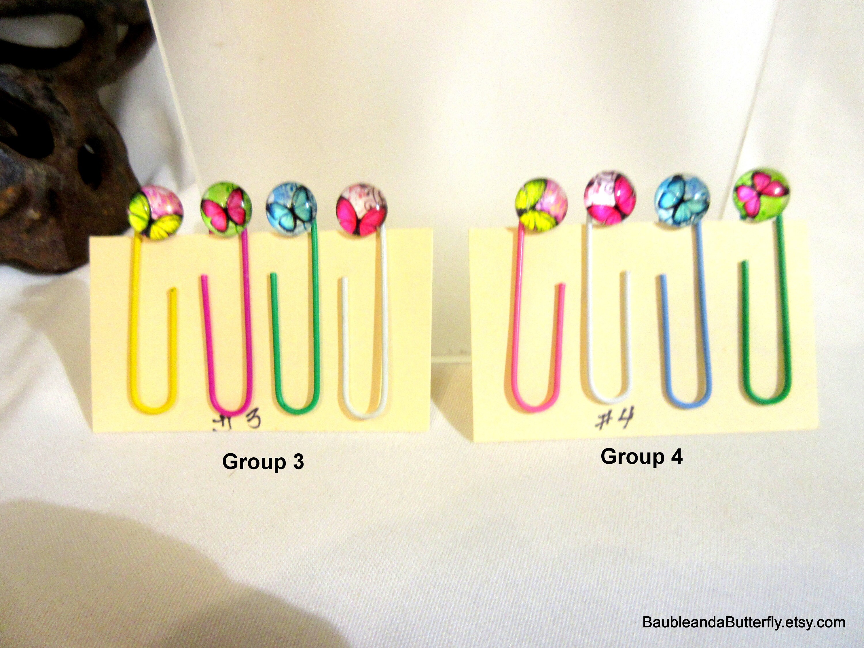 Butterfly Paper Clips, Planner Accessories, Teacher Gift - Etsy