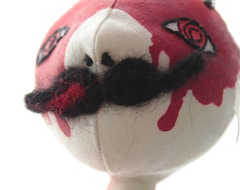 Zombie Strongman Art Doll