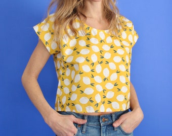 lemon coloured top