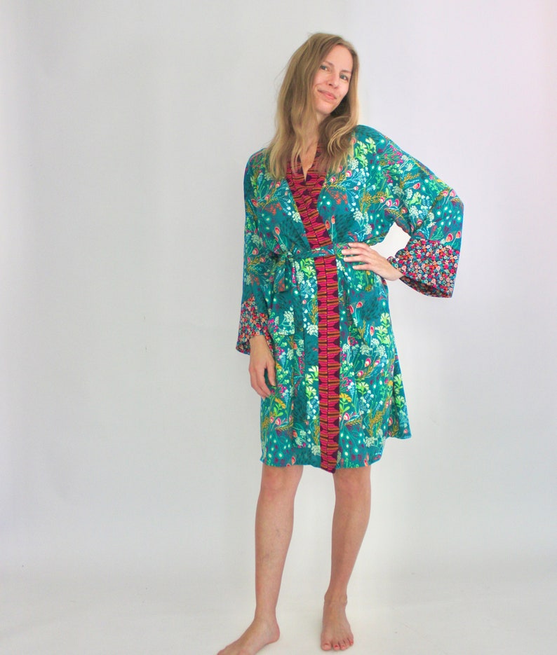 Pretty Housecoat/Robe in Siren Song image 5