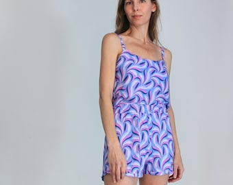 Silky Pajama Gift Set, Bias Camisole Top and Ruffle Shortie