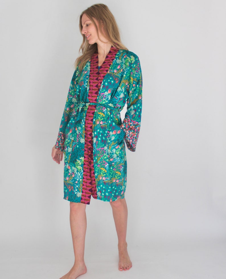 Pretty Housecoat/Robe in Siren Song image 2