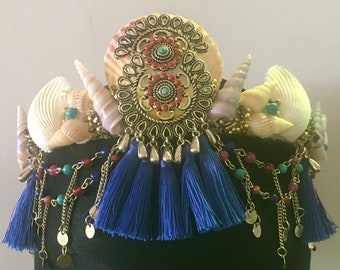 Tassel Petit Shell Crown