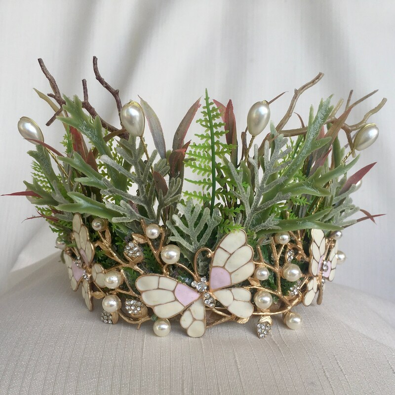 woodland fairy headpiece