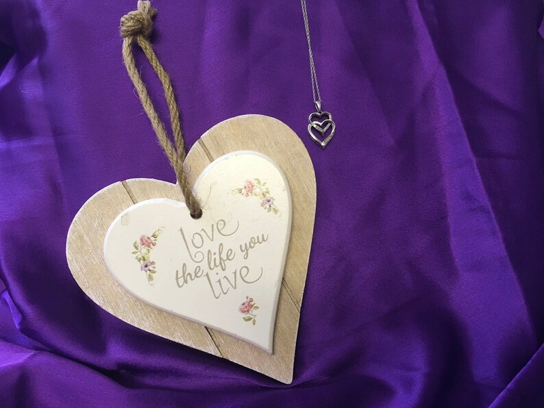 N0066 Love the life you live Door Hanger