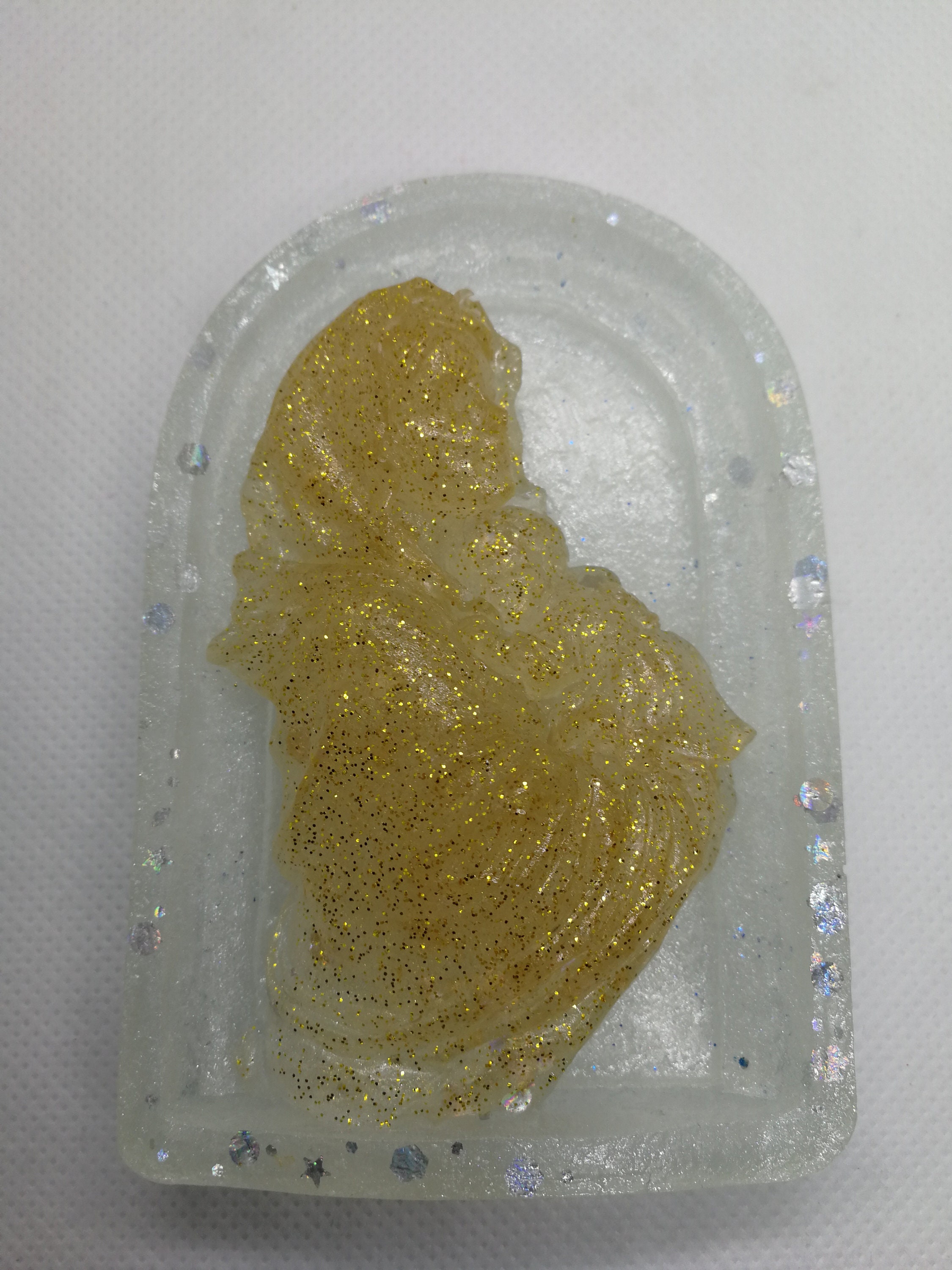 La Vierge et L'enfant, Décoration de Noël