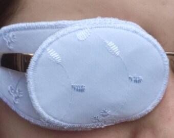 Eye patch for adult, kids, lazy eye, amblyopia, occlusion therapy treatment, eye patch for under glasses, constellation, white