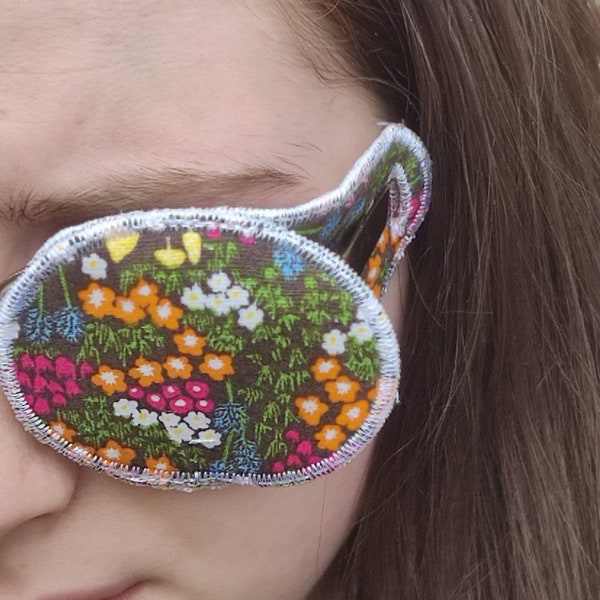 Under Glasses Eye Patch Etsy