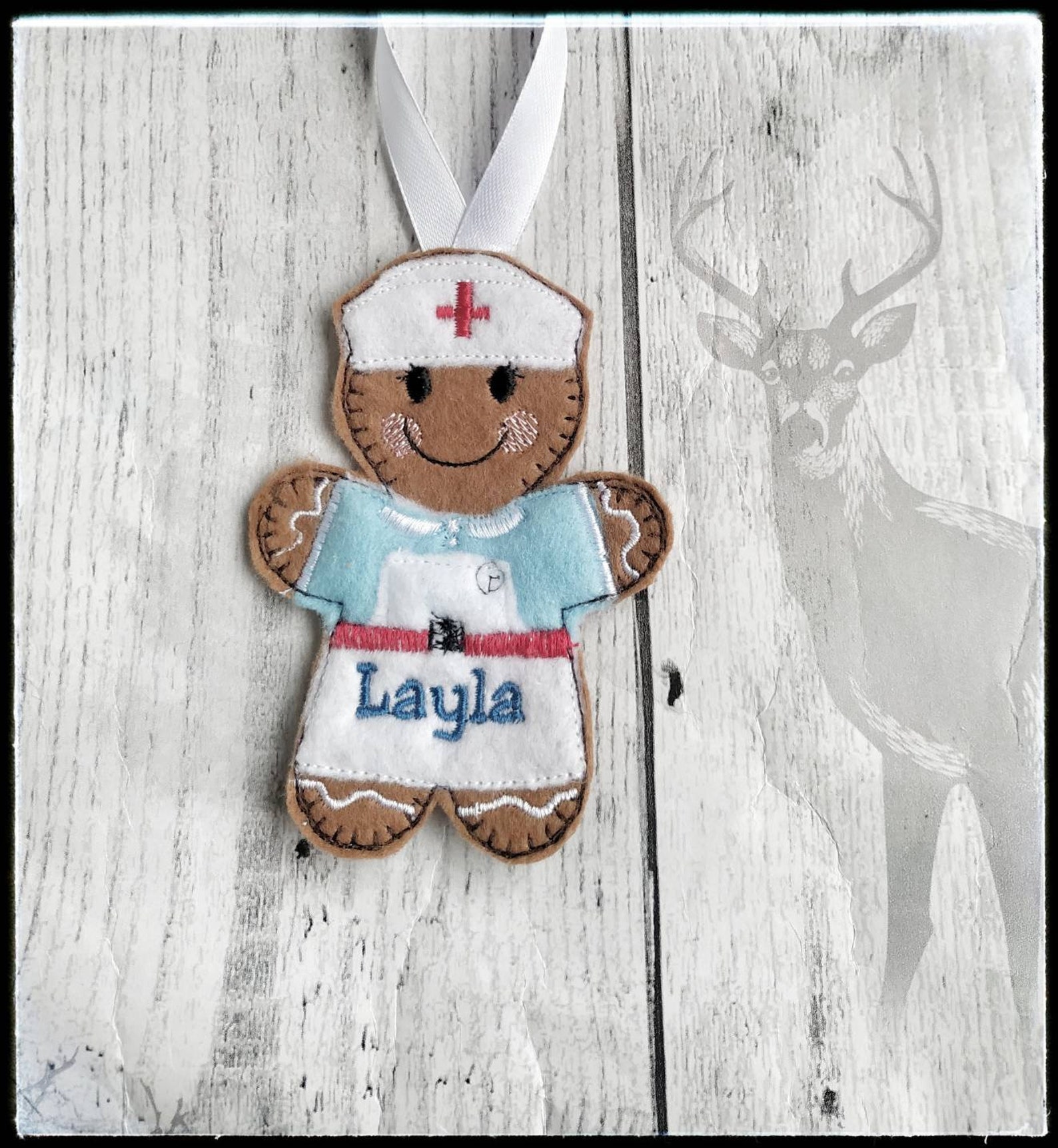 Nurse Gift Thank You NHS Medical Christmas Decoration - Etsy UK