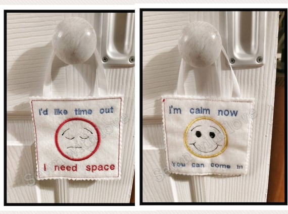 Autism toys, adhd, Kids bedroom sign, anxiety relief, thinking time, calm, autism, additionals supports need, therapy, door, signs, children