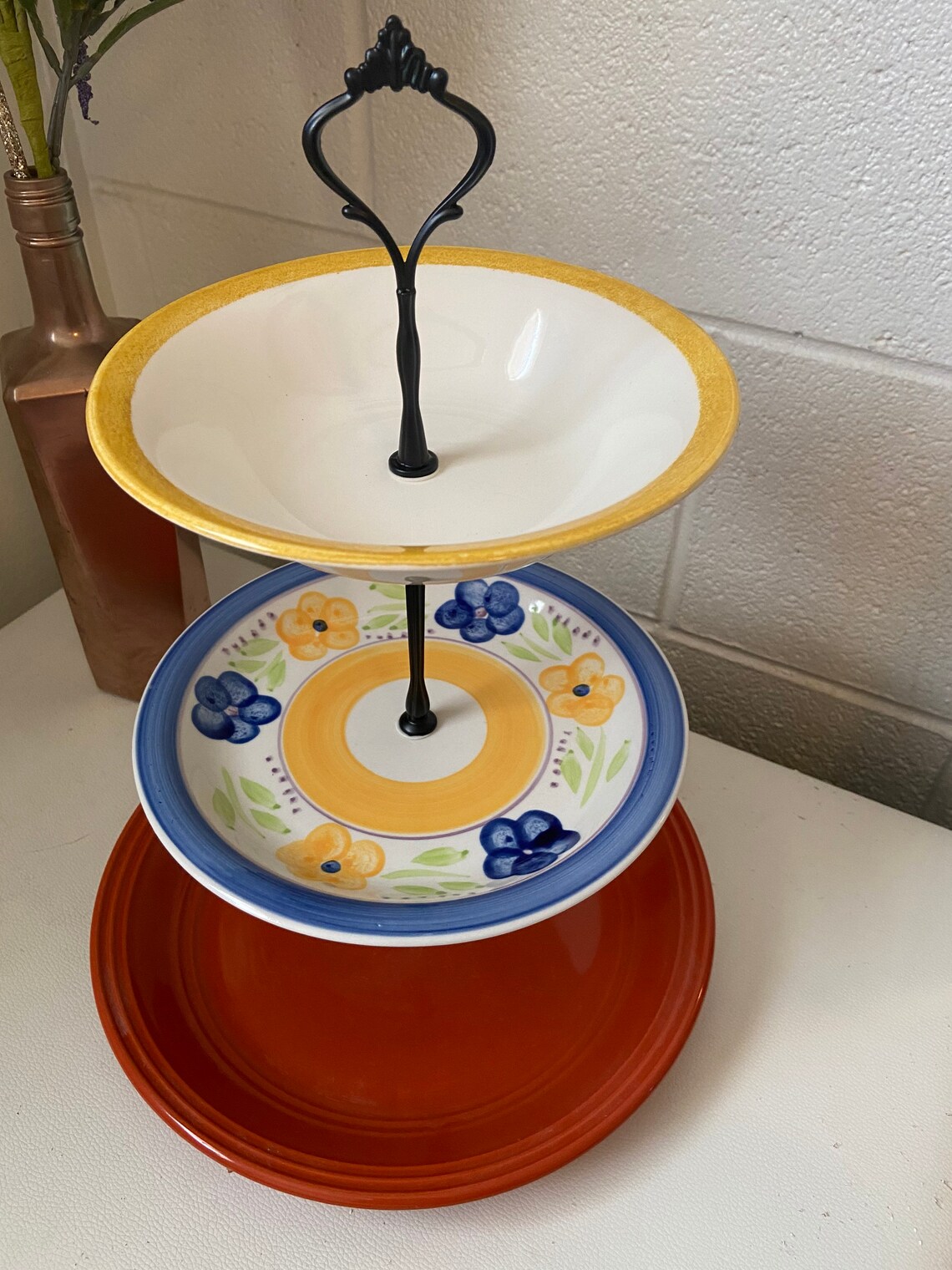 3 Tier Tea Stand Etsy