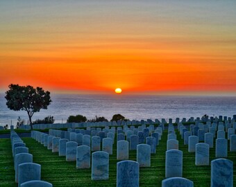 Atardecer en Point Loma, San Diego, California, Fotografía de atardeceres, La Jolla, Decoración natural, Arte mural de atardeceres, Impresión artística de atardeceres, Impresión artística del sur de California