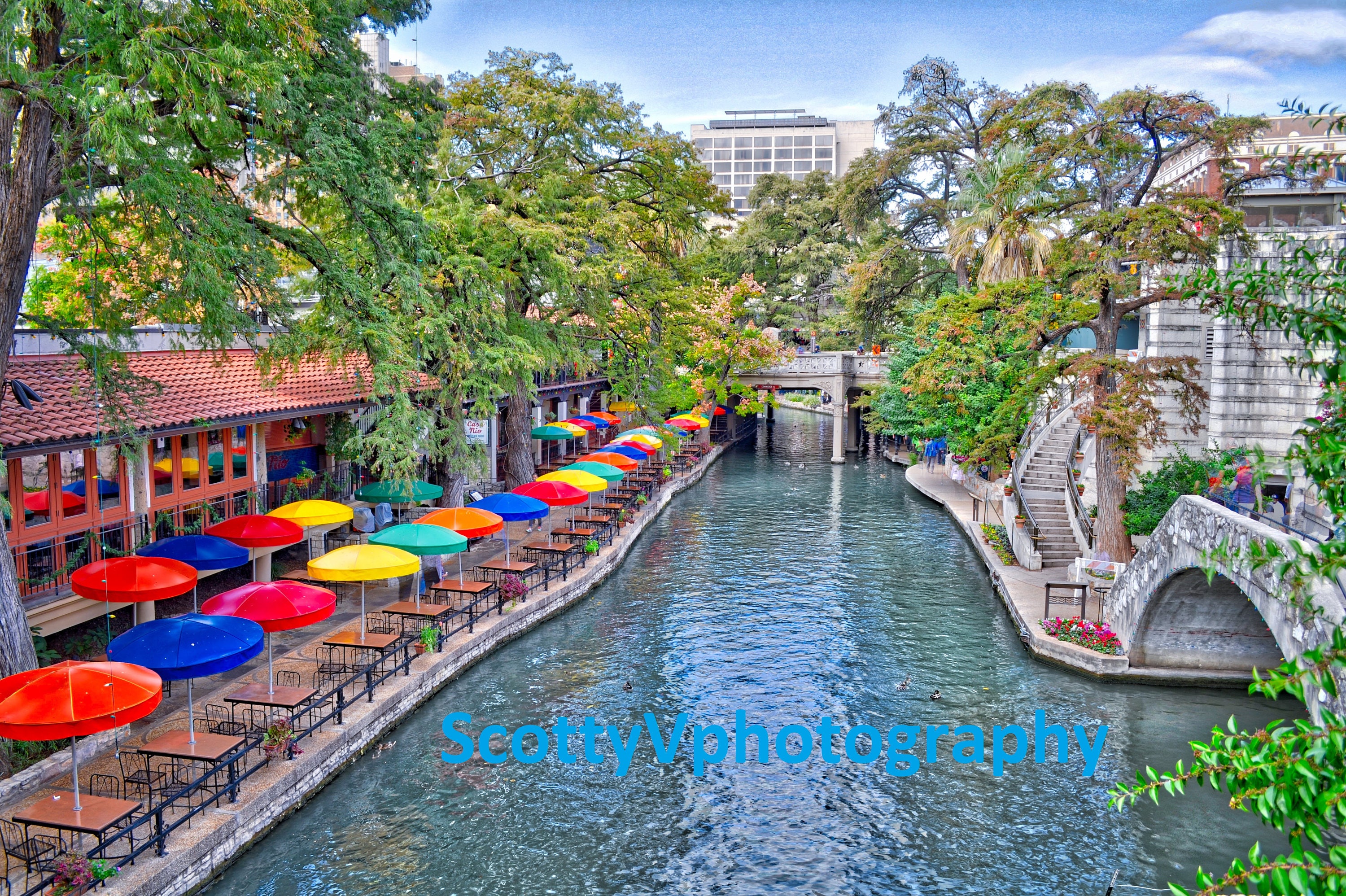 The San Antonio Riverwalk