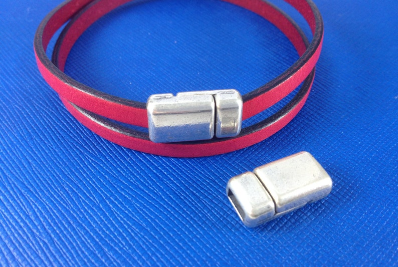 European Clasps for Bracelets Clasp for 5mm Flat Leather Etsy