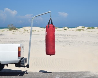 AUTO BOXING / Portable Stand / for Punching Bag / Heavy Bag / Boxing Bag / install on / Car / Truck / Suv / by Nathan's Gym / Boxeo