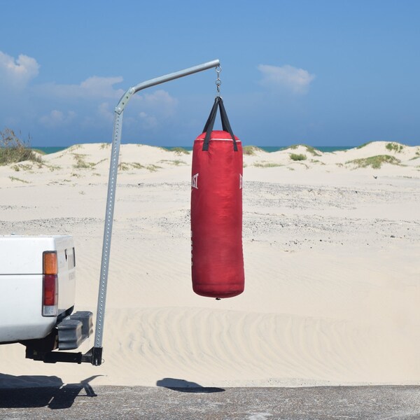 AUTO BOXING / Portable Stand / for Punching Bag / Heavy Bag / Boxing Bag / install on / Car / Truck / Suv / by Nathan's Gym / Boxeo