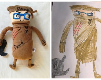 Custom Plushie of Your Drawing/Design