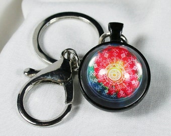 Baltic sign keychain amulet, Great-circle of the sun