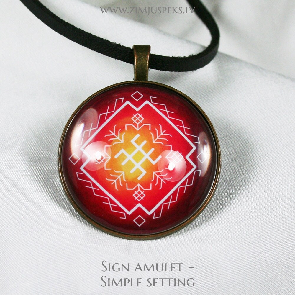 Baltic Sign Tree Baltic Sign Cabochon Amulet, Divine Blessings and Health - Etsy