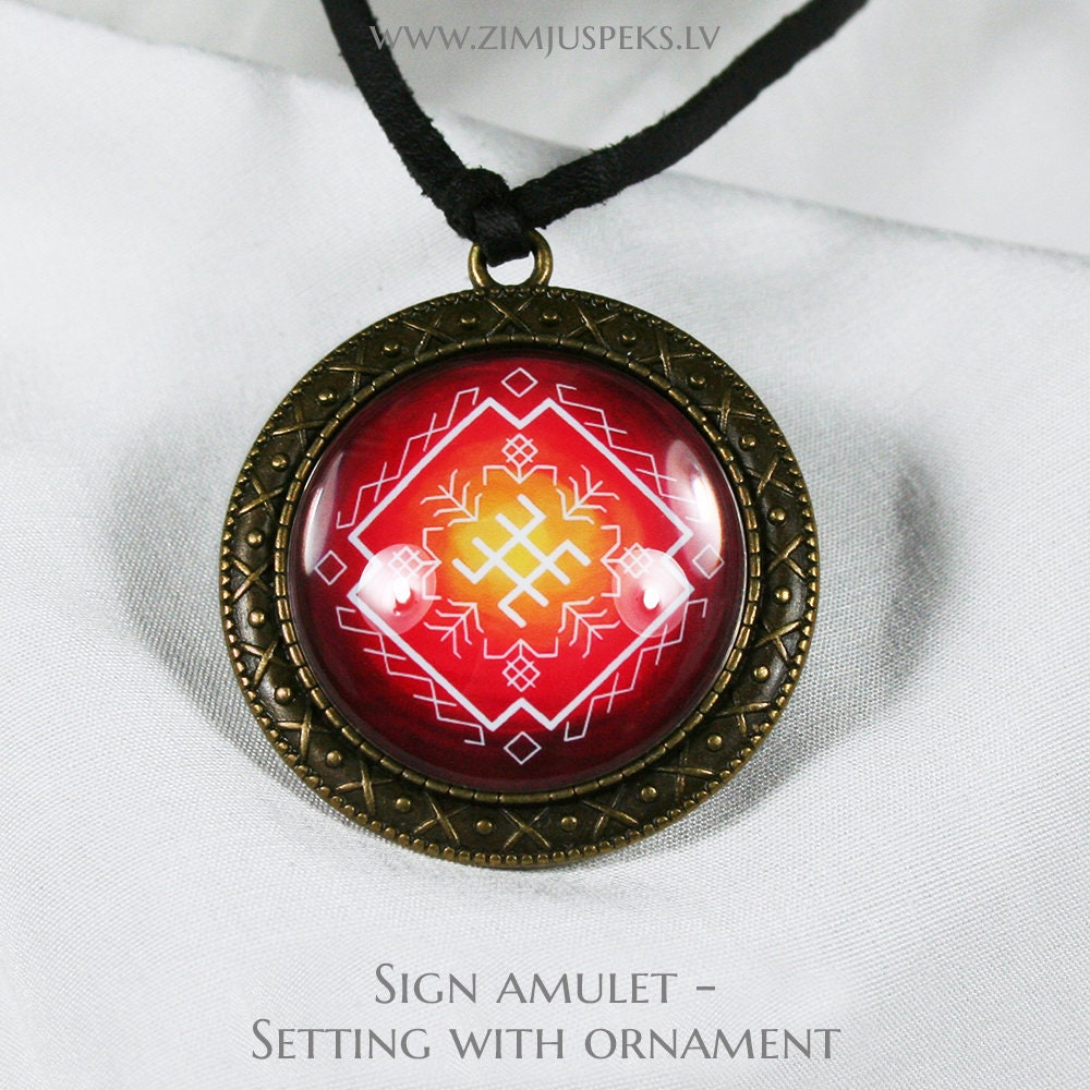 Baltic Sign Tree Baltic Sign Cabochon Amulet, Divine Blessings and Health - Etsy