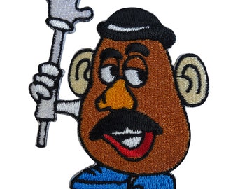 Disney Toy Story Mr Potato Head Patch Embroidered Badge Iron Sew On Clothes Bag