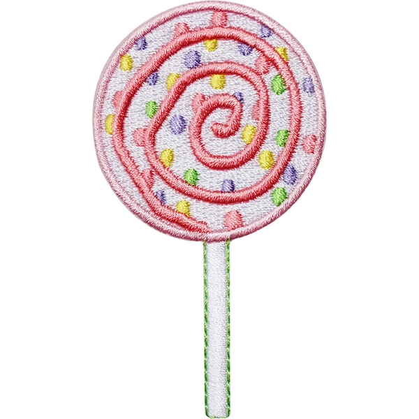 Lollipop Bestickte Aufbügler Kinder Handwerk Shirt Tasche Stickerei Abzeichen