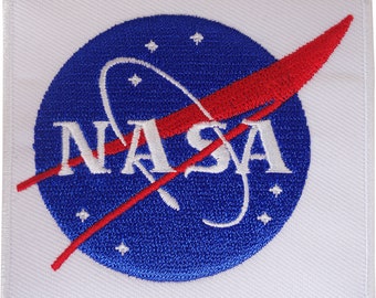 NASA Patch Iron Sew On T Shirt Bag Clothes Cap Astronaut Space Embroidered Badge