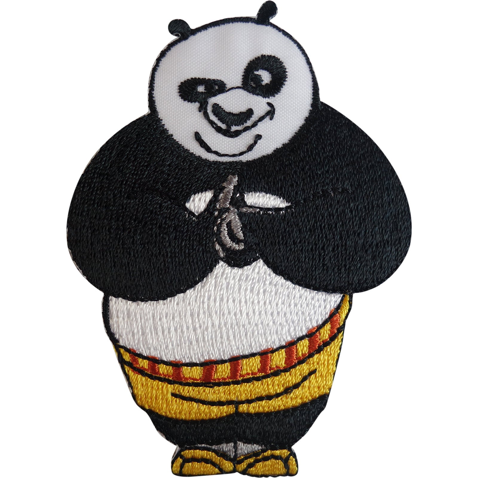 Kung Fu Panda Patch Po Embroidered Badge Iron on Sew on T