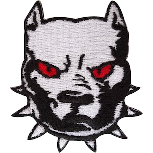 Hund Patch gesticktes Abzeichen Stickerei Handwerk Applikation Eisen Nähen auf T-Shirt Jeans