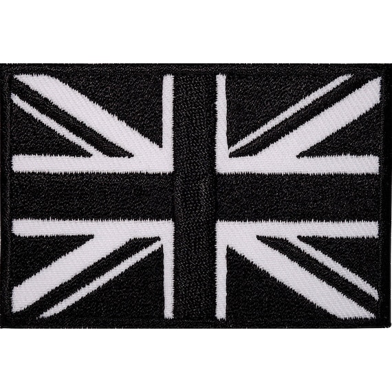 Reino Unido Reino Unido Parche de hierro en apliques de bandera nacional Insignia de Unión Jack Abrigo Coser