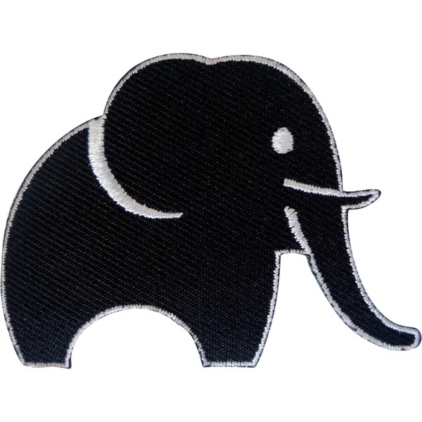 Patch Elefante Ricamato Da Stirare O Cucire – Applicazione Per Abiti E Borse