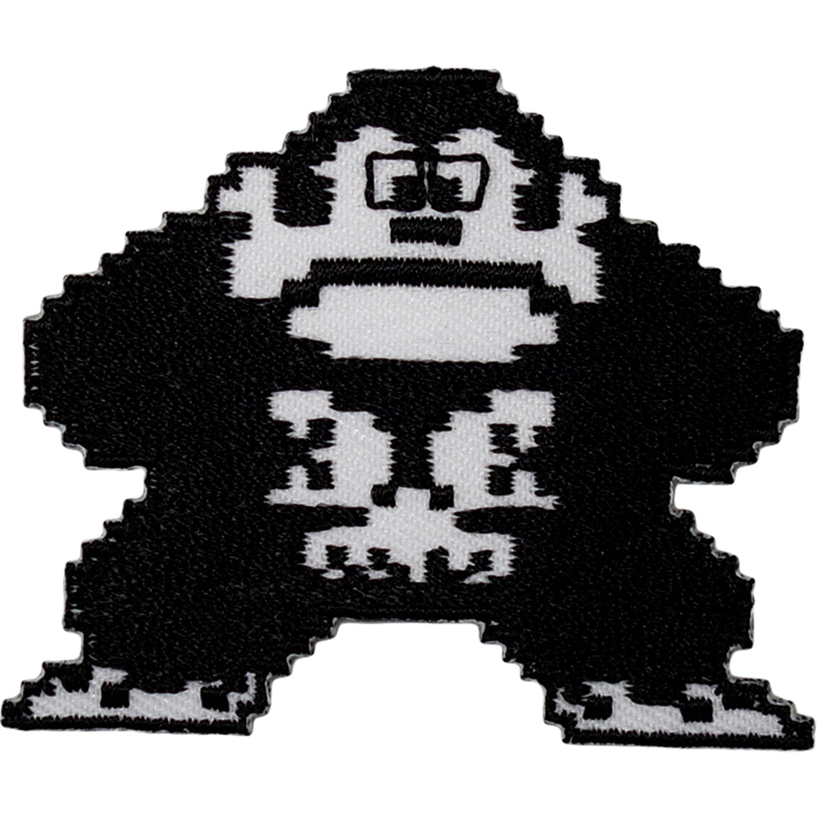 Donkey Kong Patch Iron on Sew on Embroidered Badge NES 8 Bit