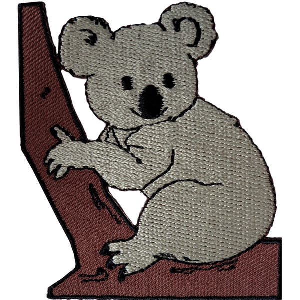 Patch ours koala à coudre en fer sur vêtements appliqué insigne brodé animal Australie