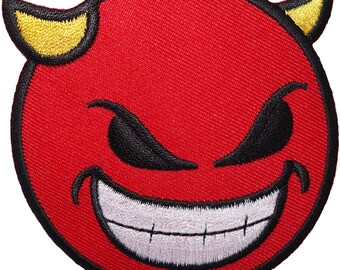 Devil Smiley Face Etsy Devil Smiley Face Etsy