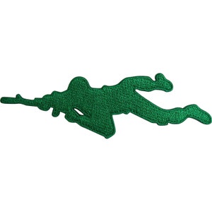 Disney Toy Story Green Army Men Patch Embroidered Badge Iron Sew On Shirt Jeans
