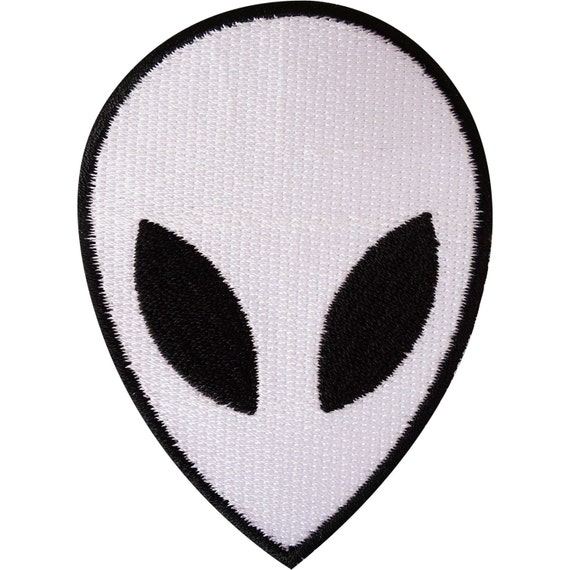 Alien Iron on Patch / Sew on Clothes Bag Jacket NASA Space UFO | Etsy