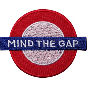Fer brodé par tube de métro de Londres/coudre sur l'insigne de souvenir de vêtements de correction