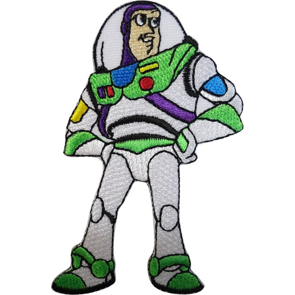Disney Toy Story Buzz Lightyear Patch Embroidered Badge Iron Sew On Shirt Jeans