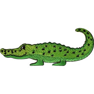Ecusson crocodile top lacoste a coudre