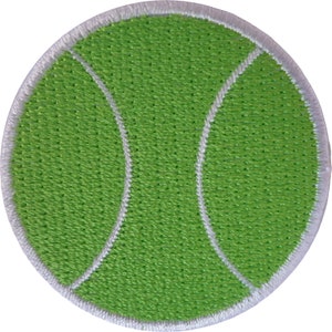 Tennisball Patch gesticktes Abzeichen Eisen annähen Kleidung T-Shirt Jacke Kleid Tasche