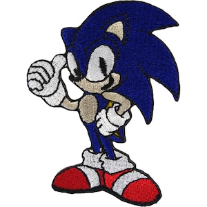 Sonic Embroidered - Etsy Denmark