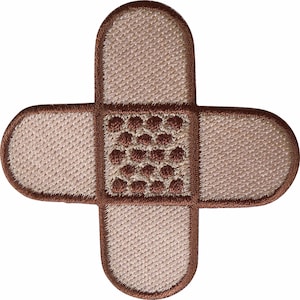 Plaster Patch Iron Sew On First Aid Crafts Embroidered Badge Embroidery Applique