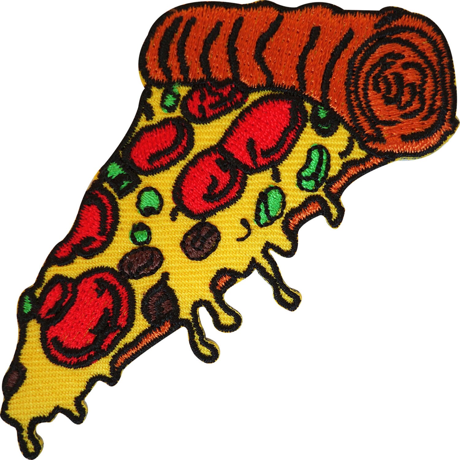 Embroidered Pizza Iron on Patch Sew on Badge Fast Food Cloth Etsy Israel