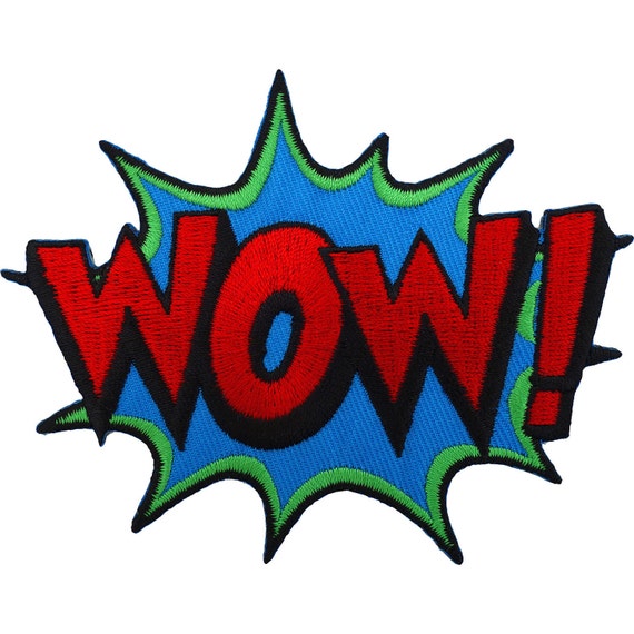 Bam iron sew on patch comic novelty batman embroidered badge applique