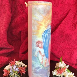 Virgin Mary Candle / Prayer Candle / Candle Lover Gift / | Etsy