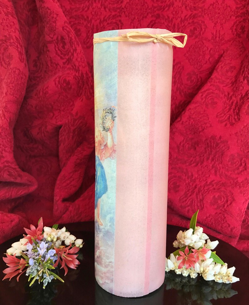 Virgin Mary Candle / Prayer Candle / Candle Lover Gift / Etsy