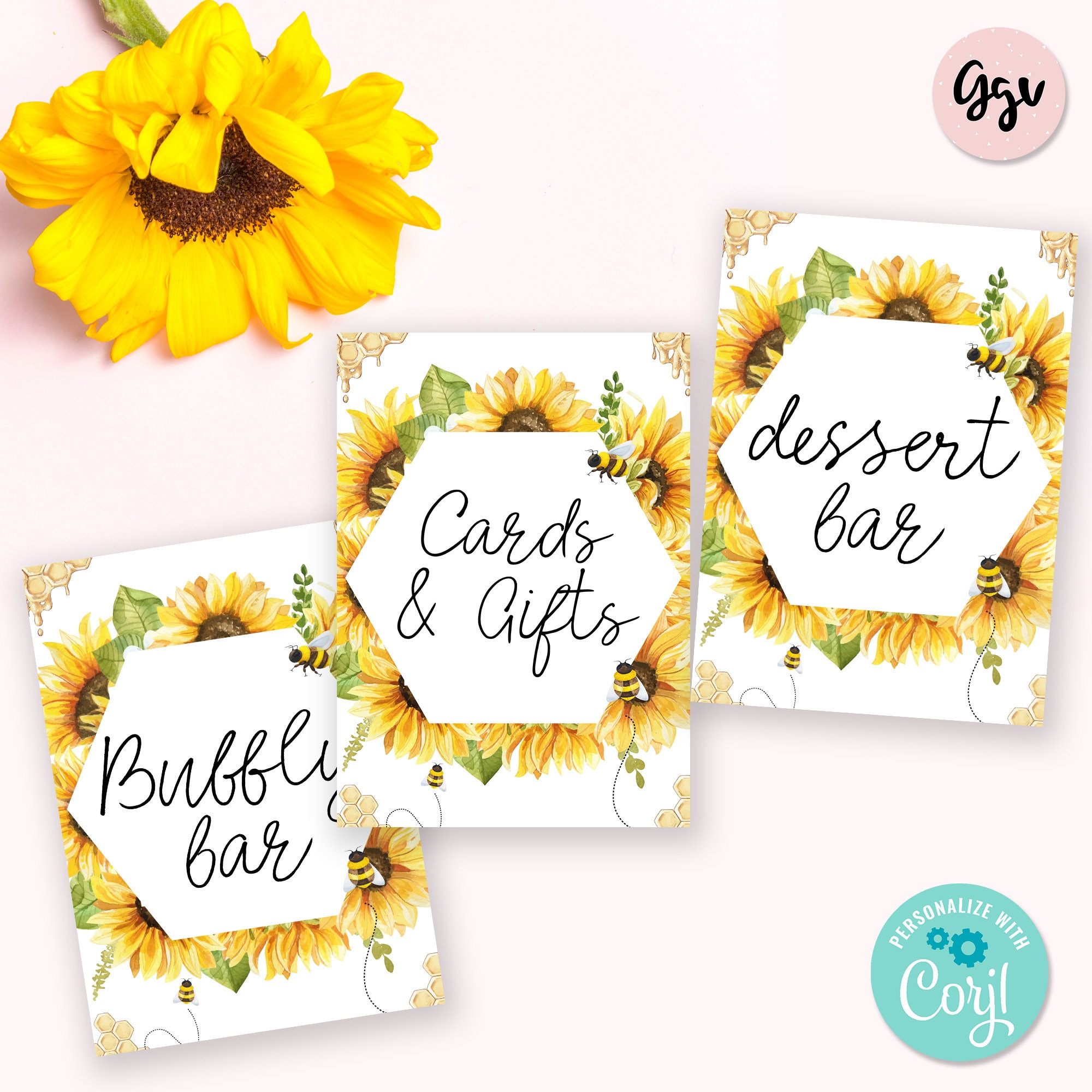 Editable Mommy to Bee Baby Shower Sign Printable Bee Shower - Etsy