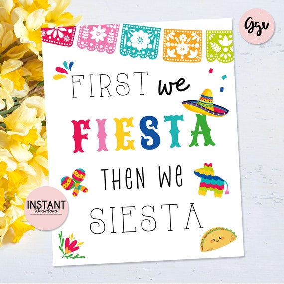 FIESTA THEN SIESTA FIESTA THEN SIESTA