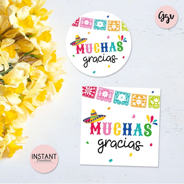 Muchas Gracias - Etsy