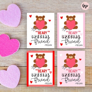 Valentines Day Heart Stickers for Kids' Classroom Printable
